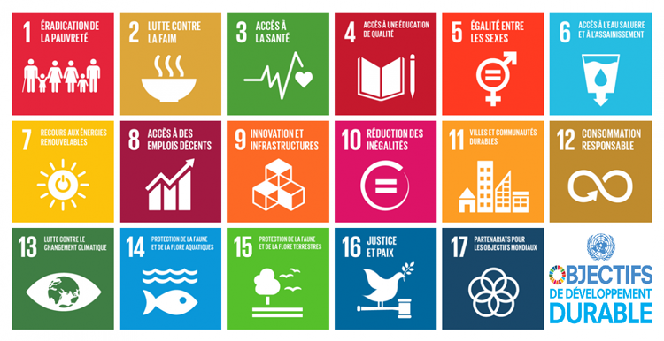 Les 17 ODD de la semaine du Développement Durable