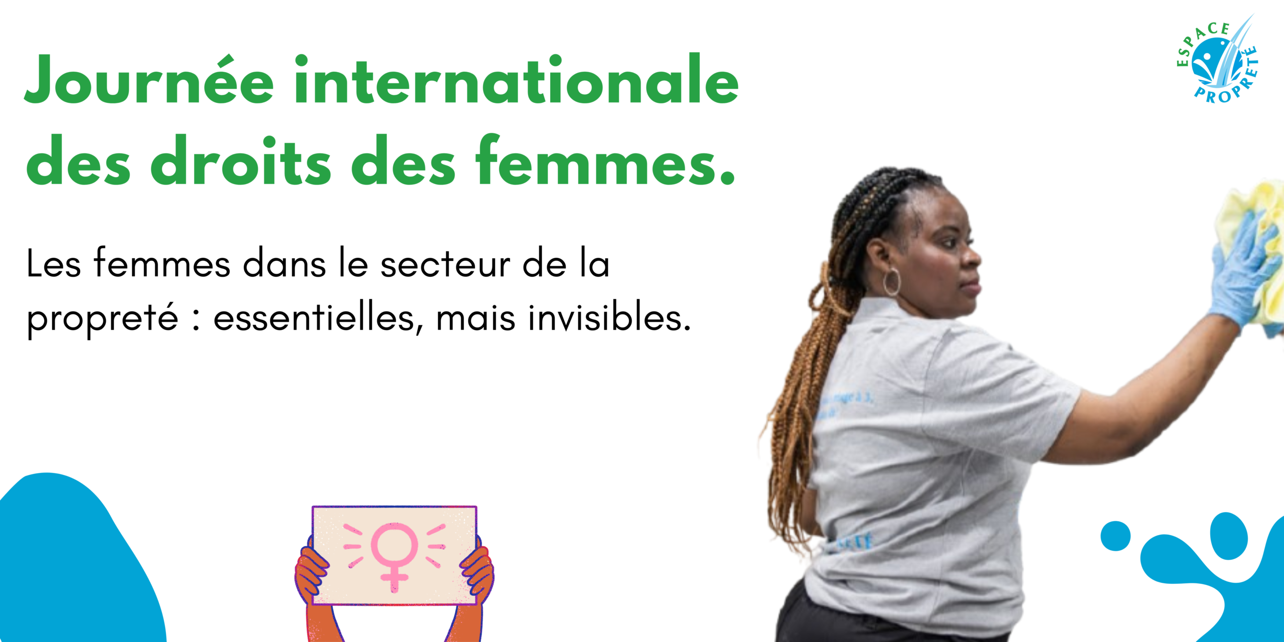 Les femmes dans le secteur de la propreté