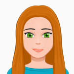 Avatar d'une agente d'entretien rousse aux yeux verts